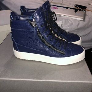 Size 41/ size 8 navy blue men  Giuseppe Zanotti